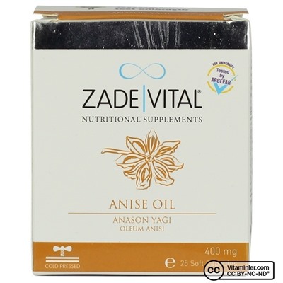 Zade Vital Анисовое масло 400 мг 25 взрывоопасных капсул