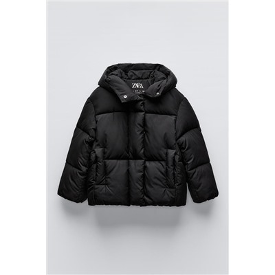 HOODED PUFFER JACKET