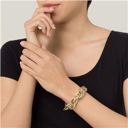 Pulsera dardo cadena Gloria Mago multilink dorado