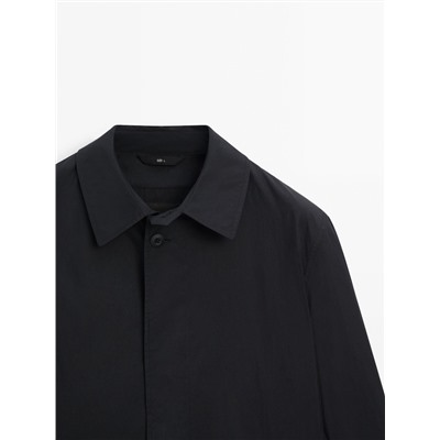 Chaqueta trench water repellent