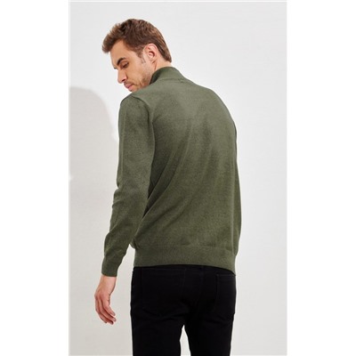 Джемпер P321-15200 khaki-melange