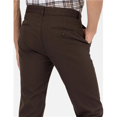 Brown Slim Fit Canvas Bloys