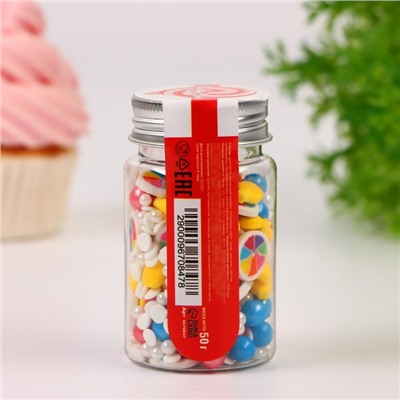 Кондитерская посыпка "Микс №9", 50 г