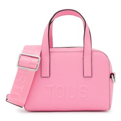 Bolso bowling La Rue New - rosa