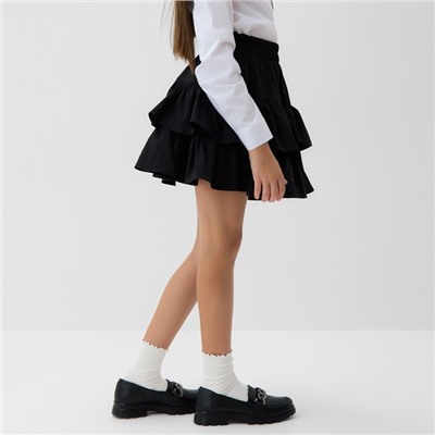Юбка для девочки MINAKU: School Collection, цвет чёрный, рост 152 см (38)