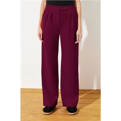 Bordeaux Wide Leg/Wide PaCa ткацкие брюки Twoaw22pl0066