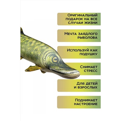 Игрушка-антистресс Рыба мечты. Щука