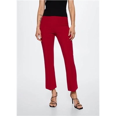 Pantalón flare crop -  Mujer | MANGO OUTLET España