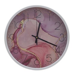Часы настенные декоративные (1xАА н/п), L29,5 W4 H29,5 см