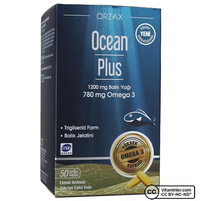 Ocean Plus Омега 3 1200 мг 50 капсул