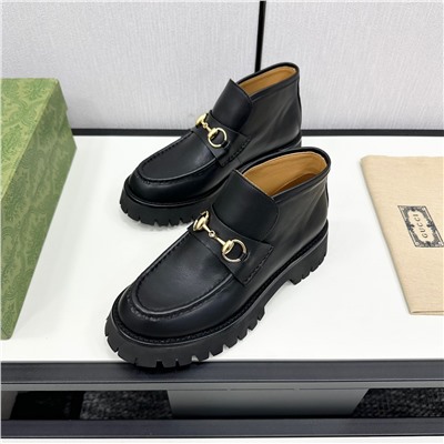 ботильоны с  деталью HORSEBIT Gucci