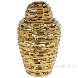 Ваза "Шинуазри Gold" (керамика), D24xH42 см