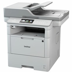 МФУ лазерное BROTHER DCP-L6600DW, "3 в 1", А4, 46 стр/мин, 125000 стр/мес, ДУПЛЕКС, Wi-Fi, АПД, сетевая карта