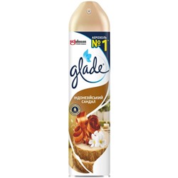Освежитель воздуха аэрозоль Glade (Глейд) Индонезийский сандал, 300 мл