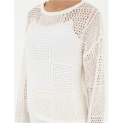 Ecru Comfort Fit Свитер