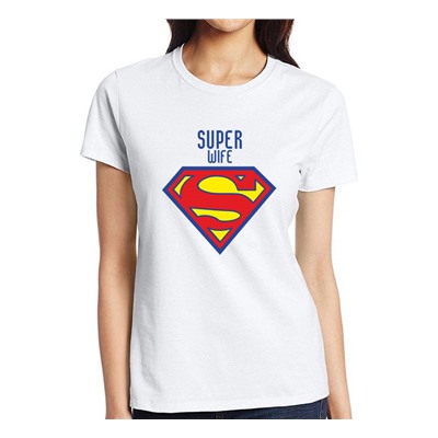 Футболка женская "Super Wife" супер жена SALE