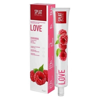 Зубная паста SPLAT Special LOVE/ЛЮБОВЬ, 75 мл