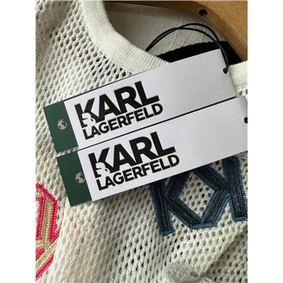 Женская вязаная футболка Kar*l Lagerfer*d