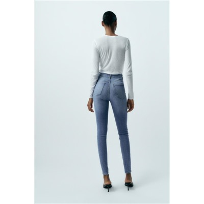 JEANS TRF SKINNY TIRO ALTO SCULPT
