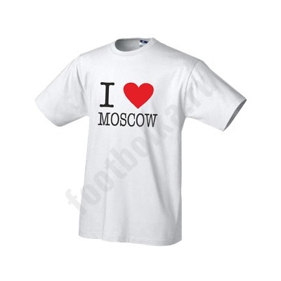 Футболка "I love Moscow"