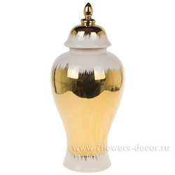 Ваза "Шинуазри Gold" (керамика), D21,6xH45 см