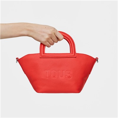 Bolso saca Dora - cuero - rojo