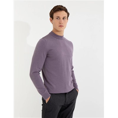 Lila Slim Fit Half Fisherman воротник основной трикотаж казах