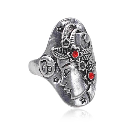 KL346-10 Кольцо Знаки Зодиака Козерог, размер 10