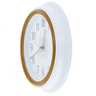 Часы настенные декоративные, L25 W4 H25 см, (1xАА не прилаг.)