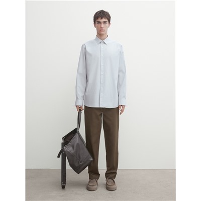 Camisa popelín regular fit