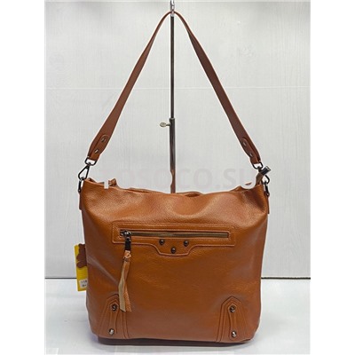 1181 brown сумка Wifeore натуральная кожа 30x10x39
