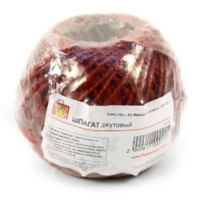 Шпагат джутовый, 50 м