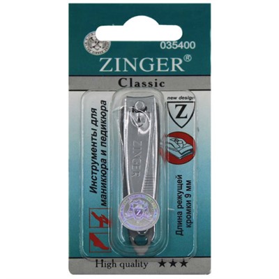 Клиппер для ногтей маленький Zinger (Зингер), zo SLN-602