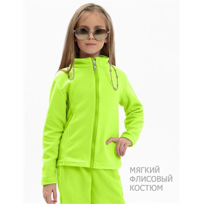 Флисовый костюм детский KETMIN цв.Лайм