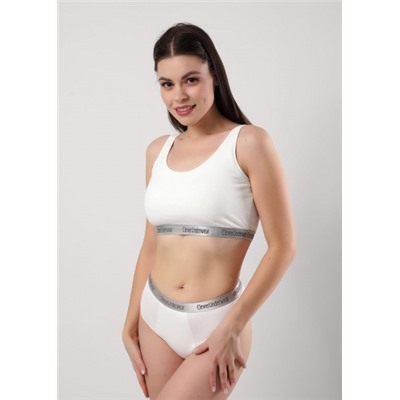 CLEVER LT25-1159 Майка жен. укор. Мускат
