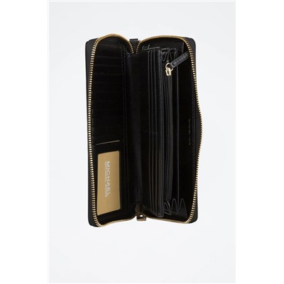 Cartera de piel - Negro