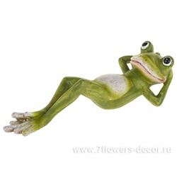 Фигурка "Лягушка" (керамика), 20х7,5хН6 см