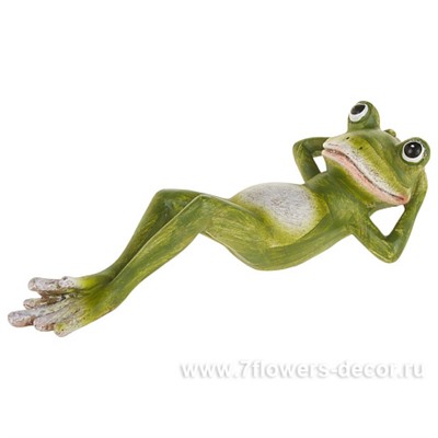 Фигурка "Лягушка" (керамика), 20х7,5хН6 см