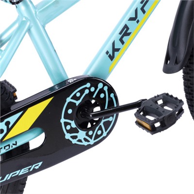 Велосипед 18" Krypton Super KS01SBY18 скай блю жёлтый