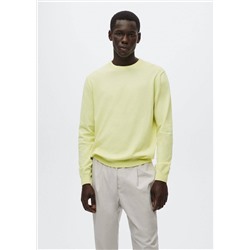 Jersey fino algodón -  Hombre | MANGO OUTLET España