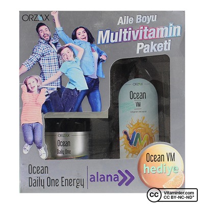 Ocean Daily One Energy 30 таблеток + сироп Ocean VM 150 мл Подарок