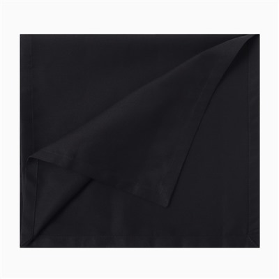 Дорожка на стол Этель Home 40×146 см, чёрный, 100% хлопок, саржа 190 г/м²