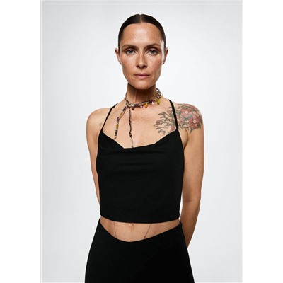 Top espalda cruzada -  Mujer | MANGO OUTLET España
