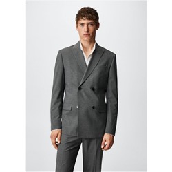 Americana traje slim fit cruzada -  Hombre | MANGO OUTLET España
