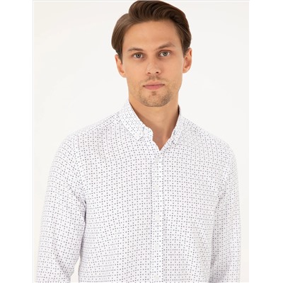 Slim Slim Slim Fit рубашка с длинным рукавом