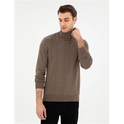 Vizon Melanj Slim Fit Fishman Fisherman Wool Sumped Tistwear свитер