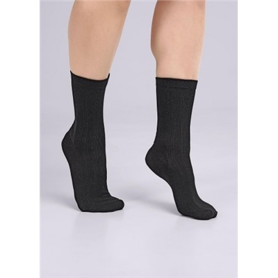 CLEVER Носки жен.Д2407 fashion база хл+эл
