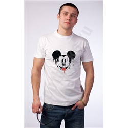 Футболка с Микки Маусом "Mickey Mouse Destroy"