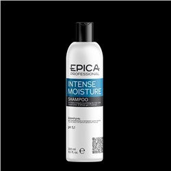 Intense Moisture Шампунь для увлажнения и питания сухих волос c маслом какао и экстрактом зародышей пшеницы, 300 мл.