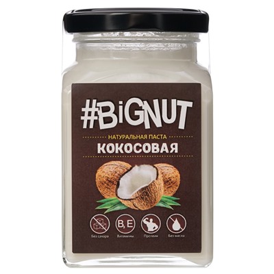 Кокосовая паста, стекло, 240г